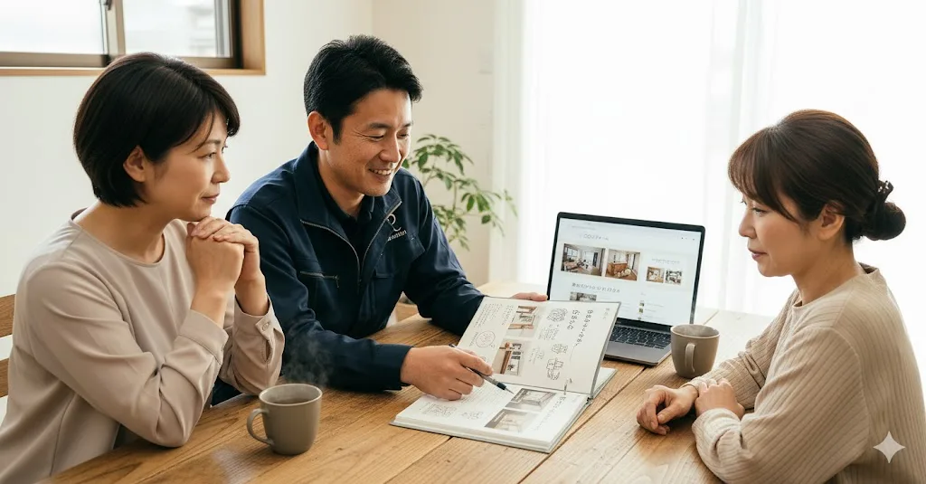 「リフォームの相談って、まず何から伝えればいいんだろう」と迷う方に寄り添う姿勢