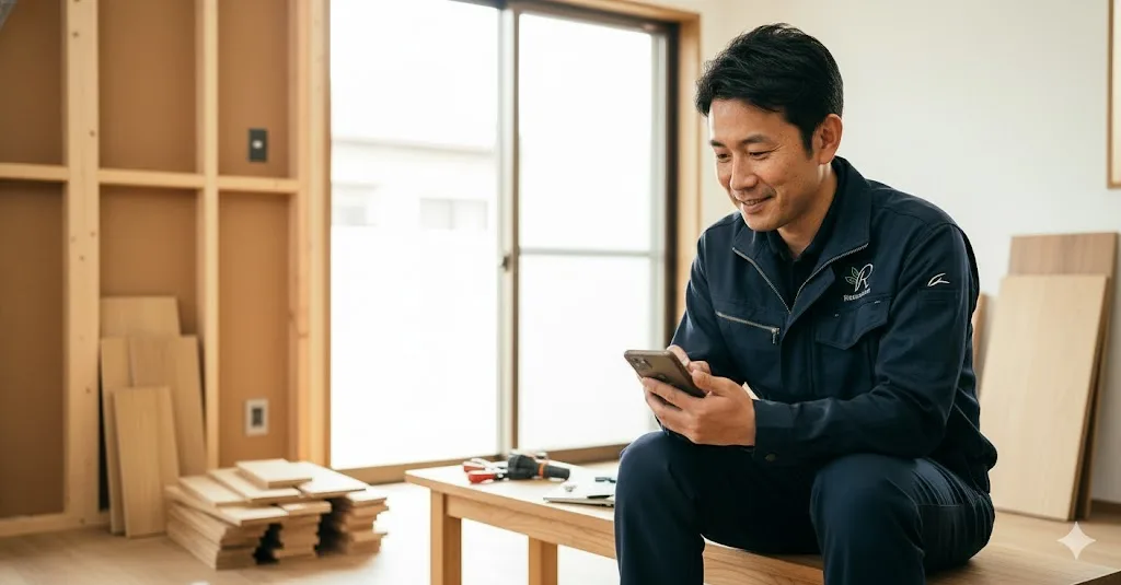 「起業したばかりの会社に大切な住まいを任せても大丈夫かな」という不安を安心に変える日常の発信