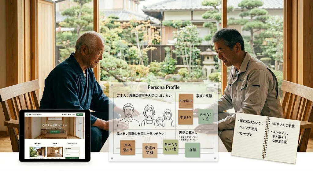 工務店さまの魅力を真っ直ぐ届けるSEO-「誰に届けたいか」を想像して、自分たちらしい色を打ち出す